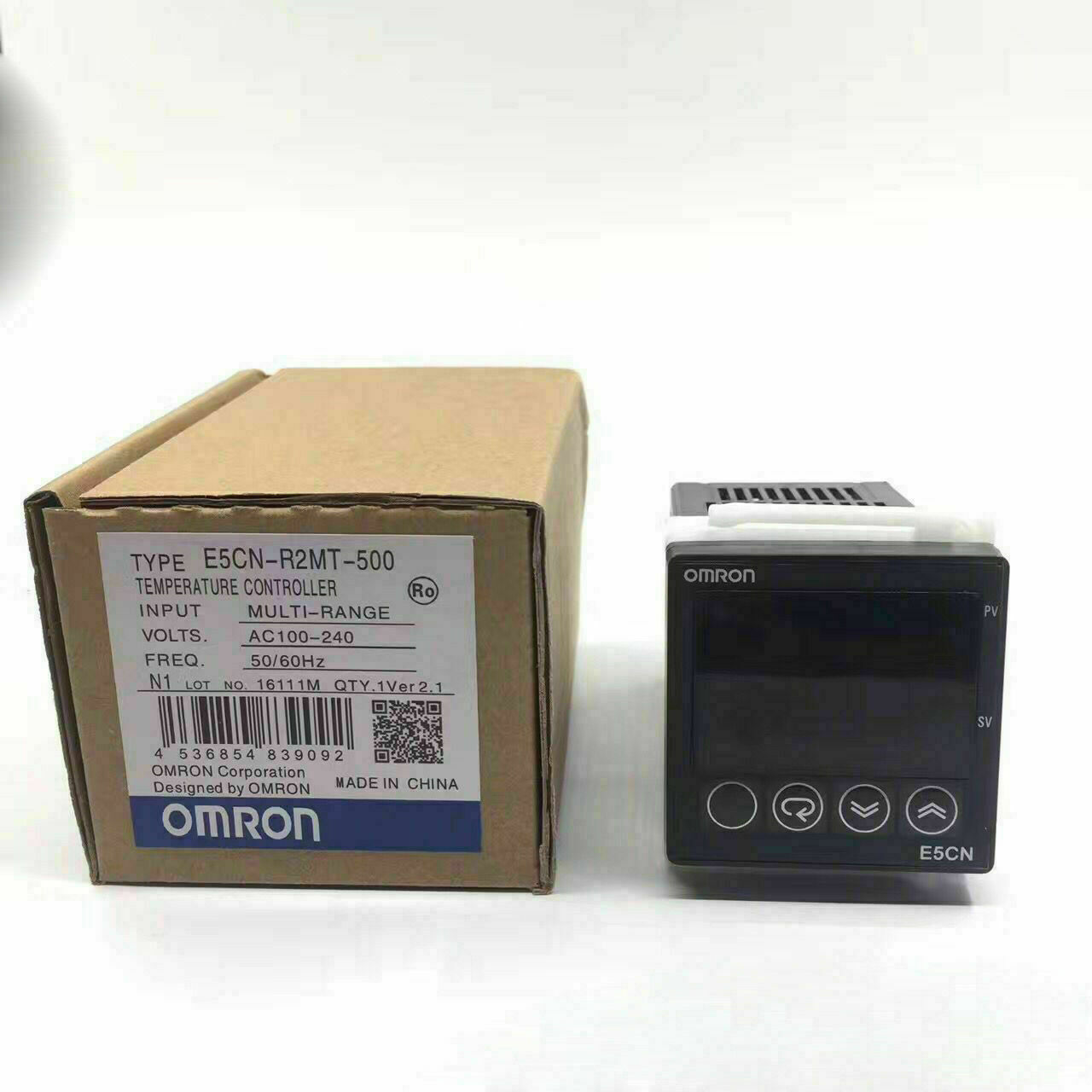 New OMRON Temperature Controller E5CN-R2MT-500 100-240V E5CNR2MT500