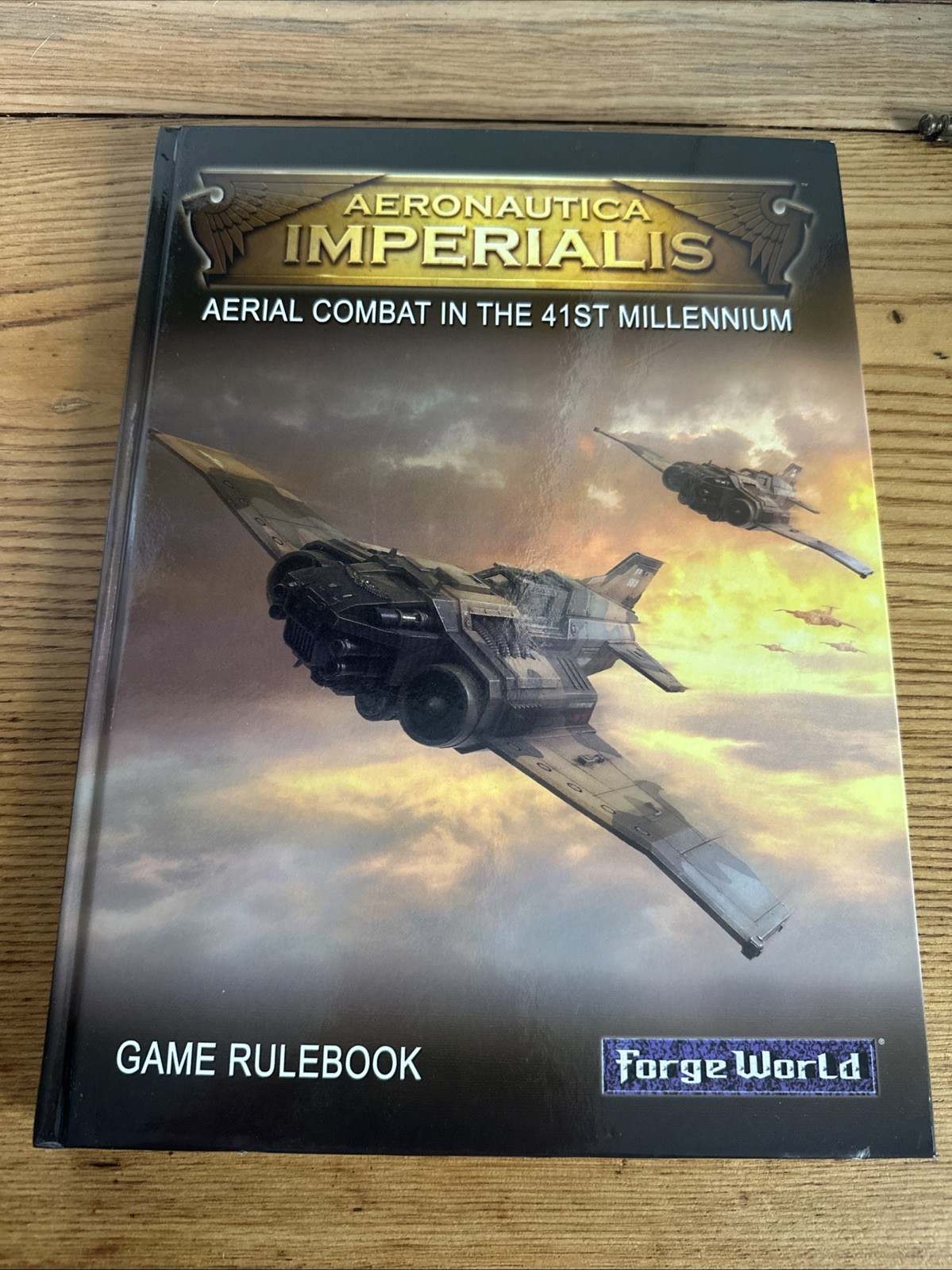 Forge World Aeronautica Imperialis Rulebook Hardcover OOP VGC
