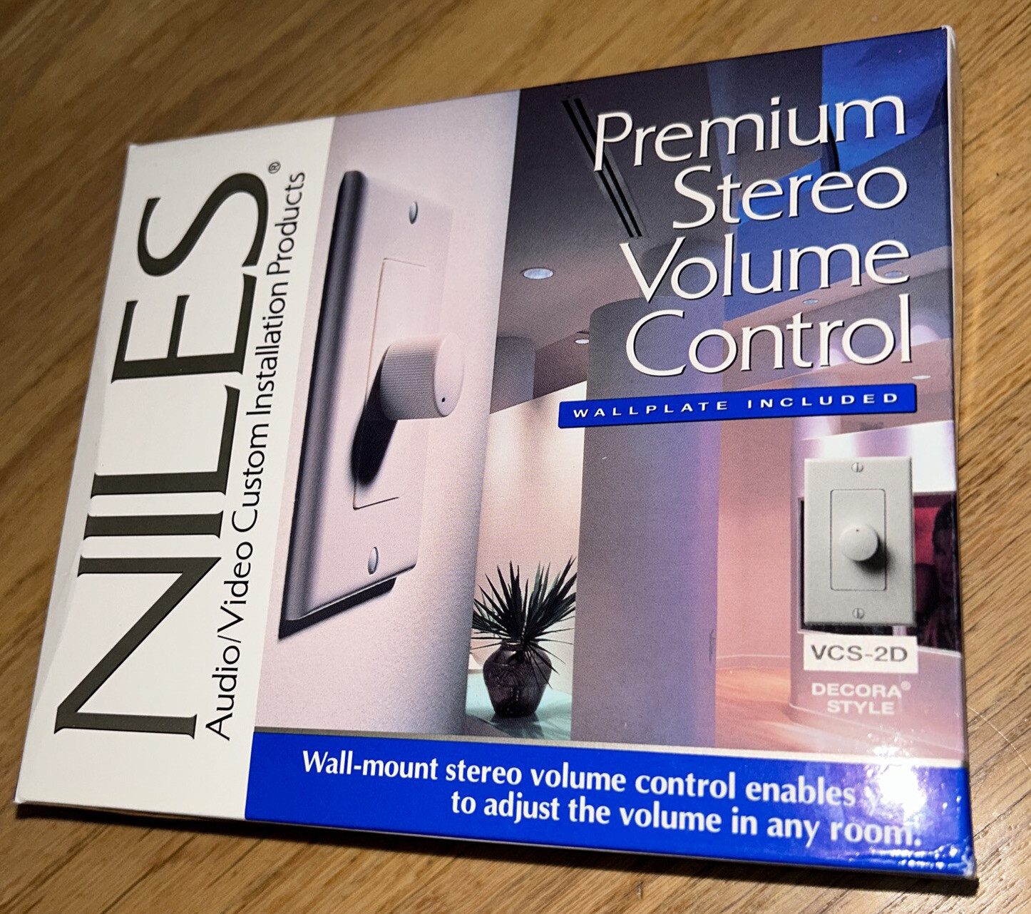 New in Box - NILES VCS-2D PREMIUM STEREO VOLUME CONTROL - Black