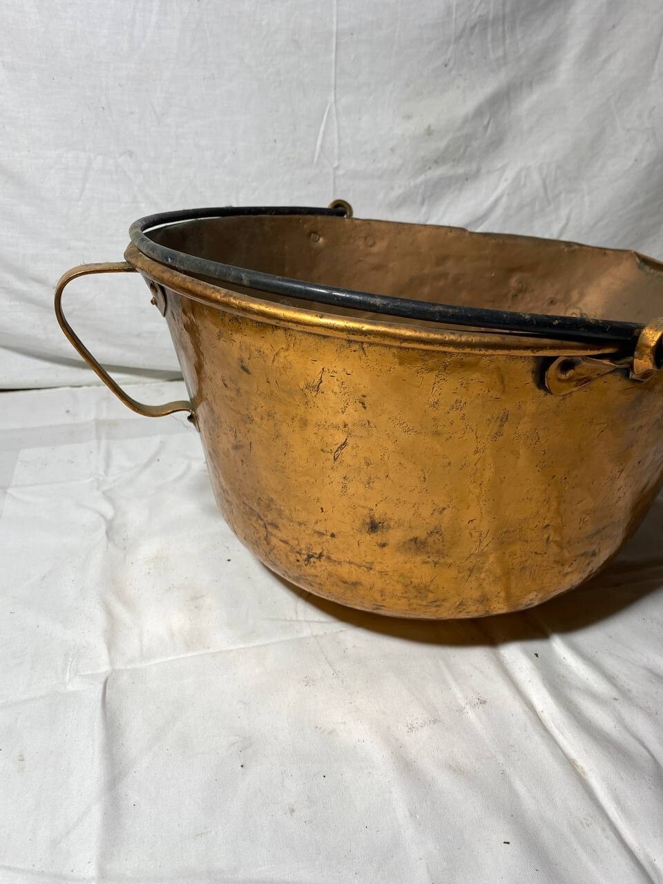 Antique Copper Container Bucket