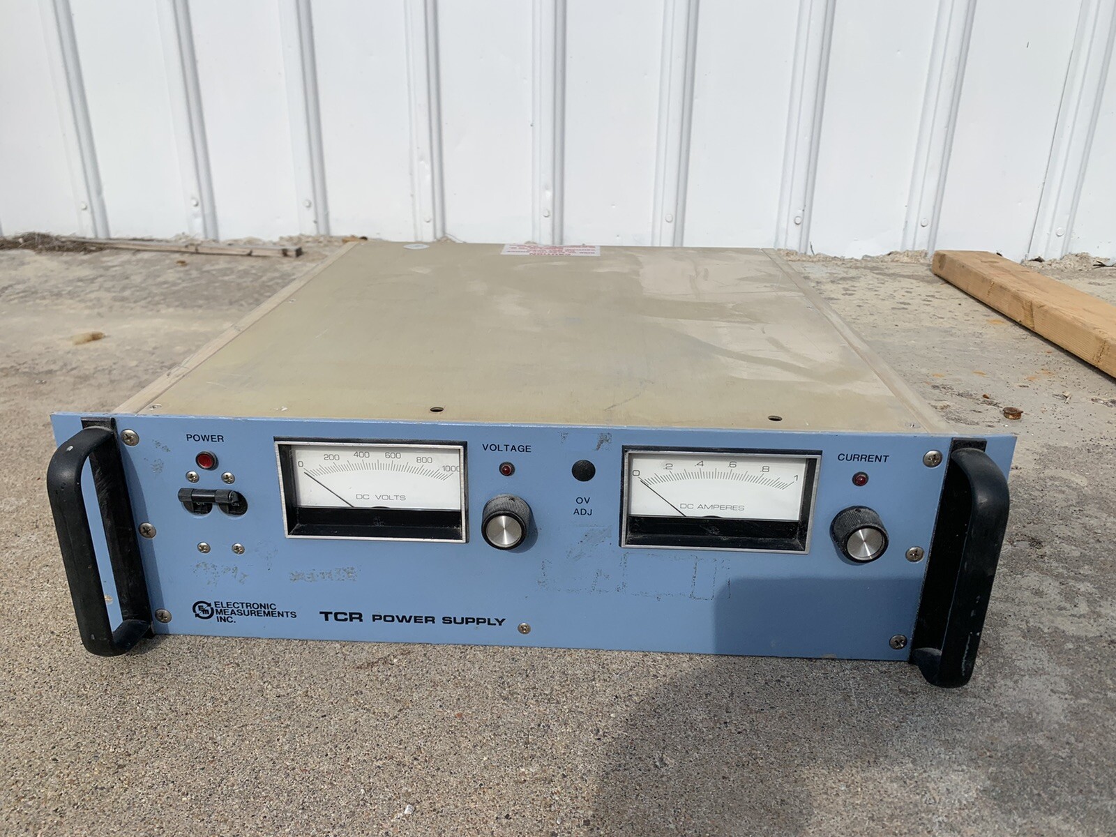 Electronic Measurements Inc. EMI TCR Power Supply 1000S1-1 Parts/salvage/repair