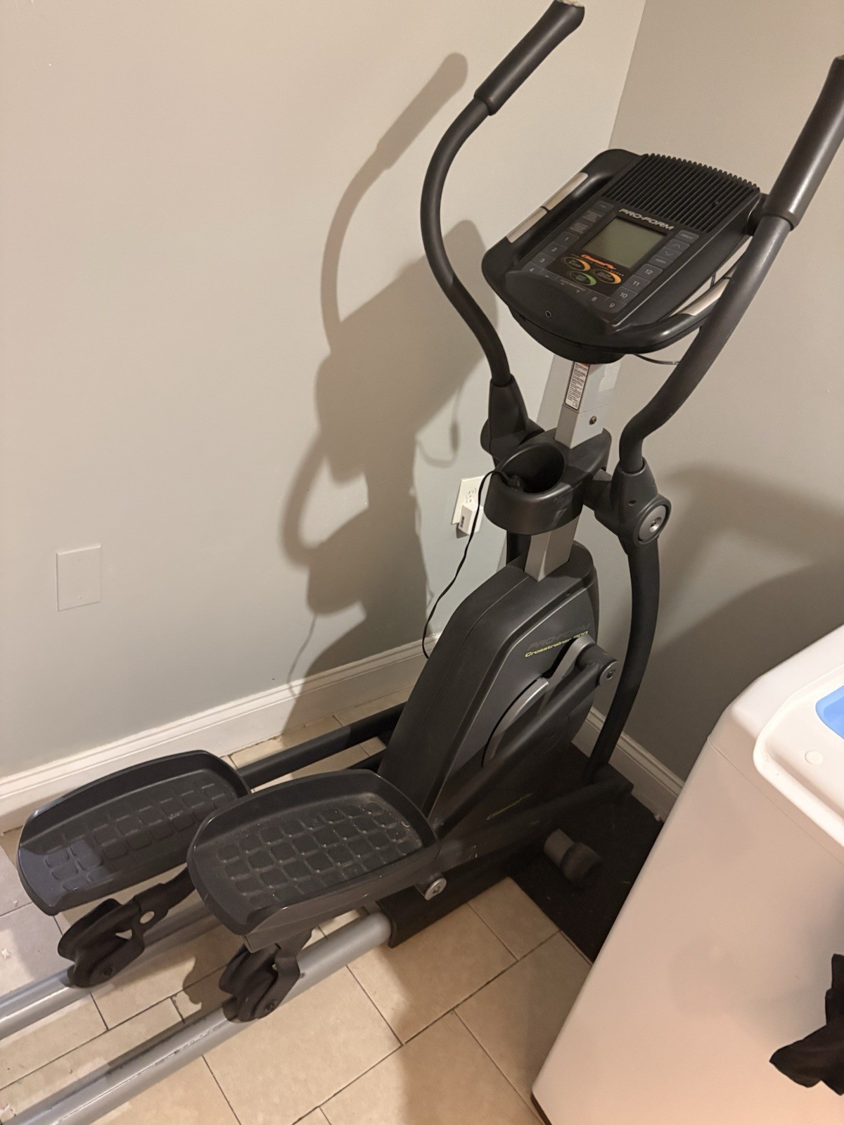ProForm HYBRID 2 in 1 Trainer Pro Elliptical & Recumbent Bike with 17” Stride
