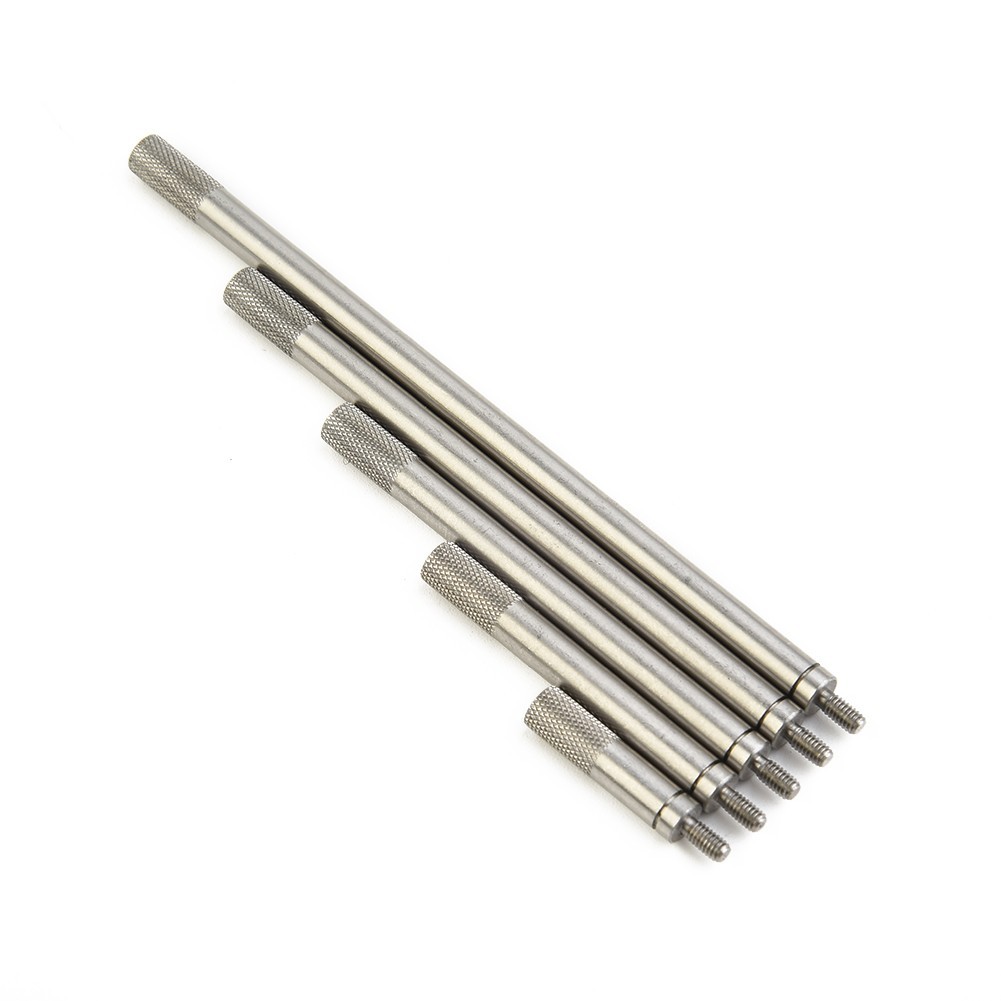 5 Pcs High Steel Extension Stem Rods Digital Indicator Dials Replace Parts