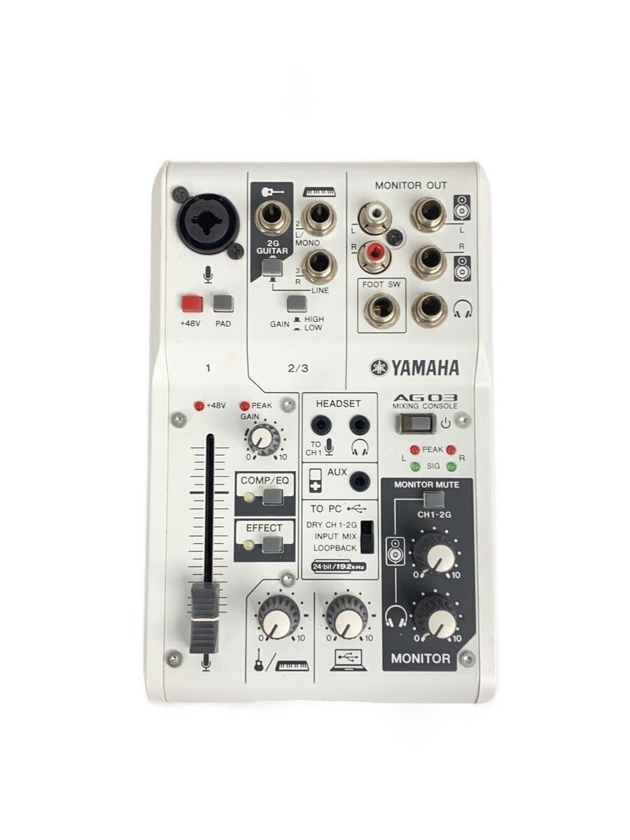 YAMAHA MIXER AG03 MIXING CONSOLE Used