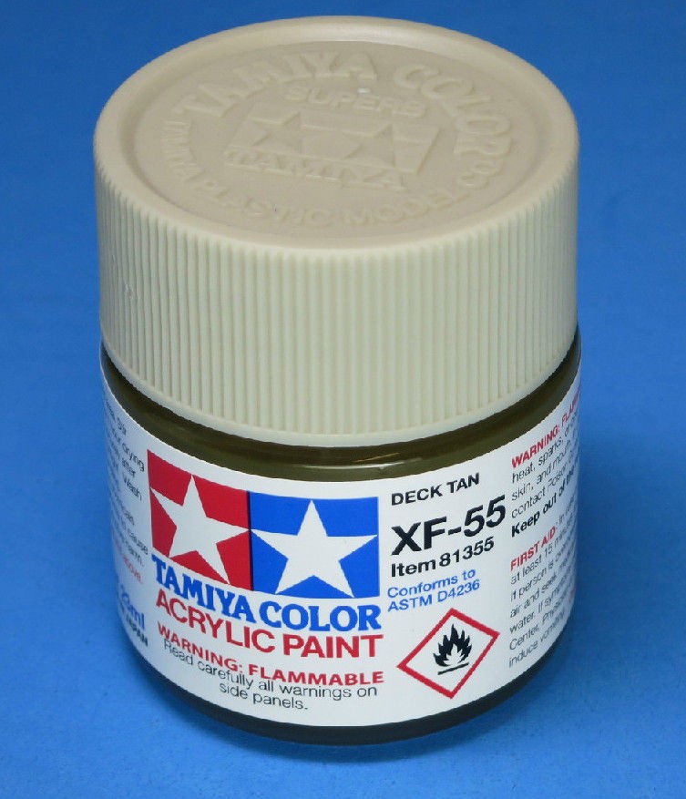 Tamiya Acrylic 23ml 81355 XF-55 Deck Tan