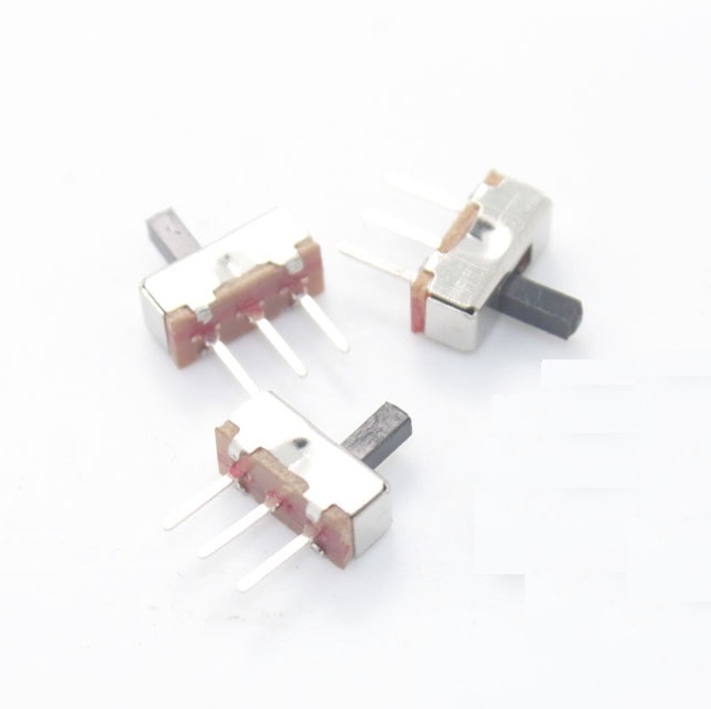 20pcs SS12D00G4 SPDT 1P2T 2 Position 3 Pin PCB Panel Vertical Slide Switch NEW L
