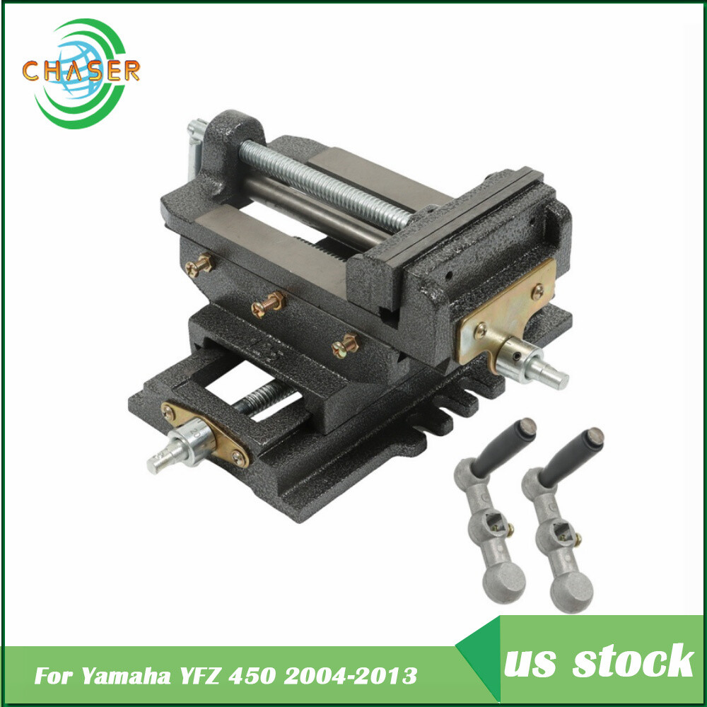 5" Cross Slide Vise Drill Press X-Y Clamp High Precision Machine Metal 2 Way
