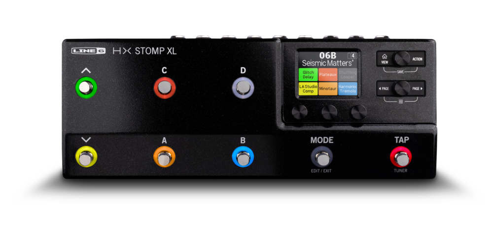 New Line 6 HX Stomp XL Amp & Effects Processor Guitar Multi Effects Pedal