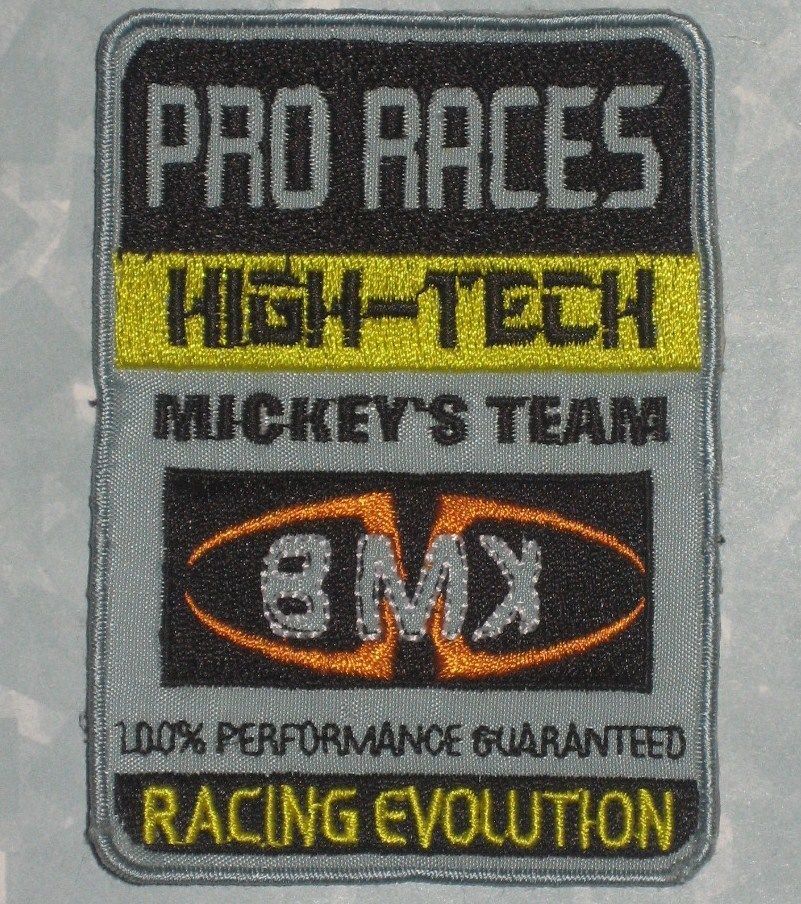 BMX Racing Evolution Patch - Mickey's Team - Pro Races High-Tech