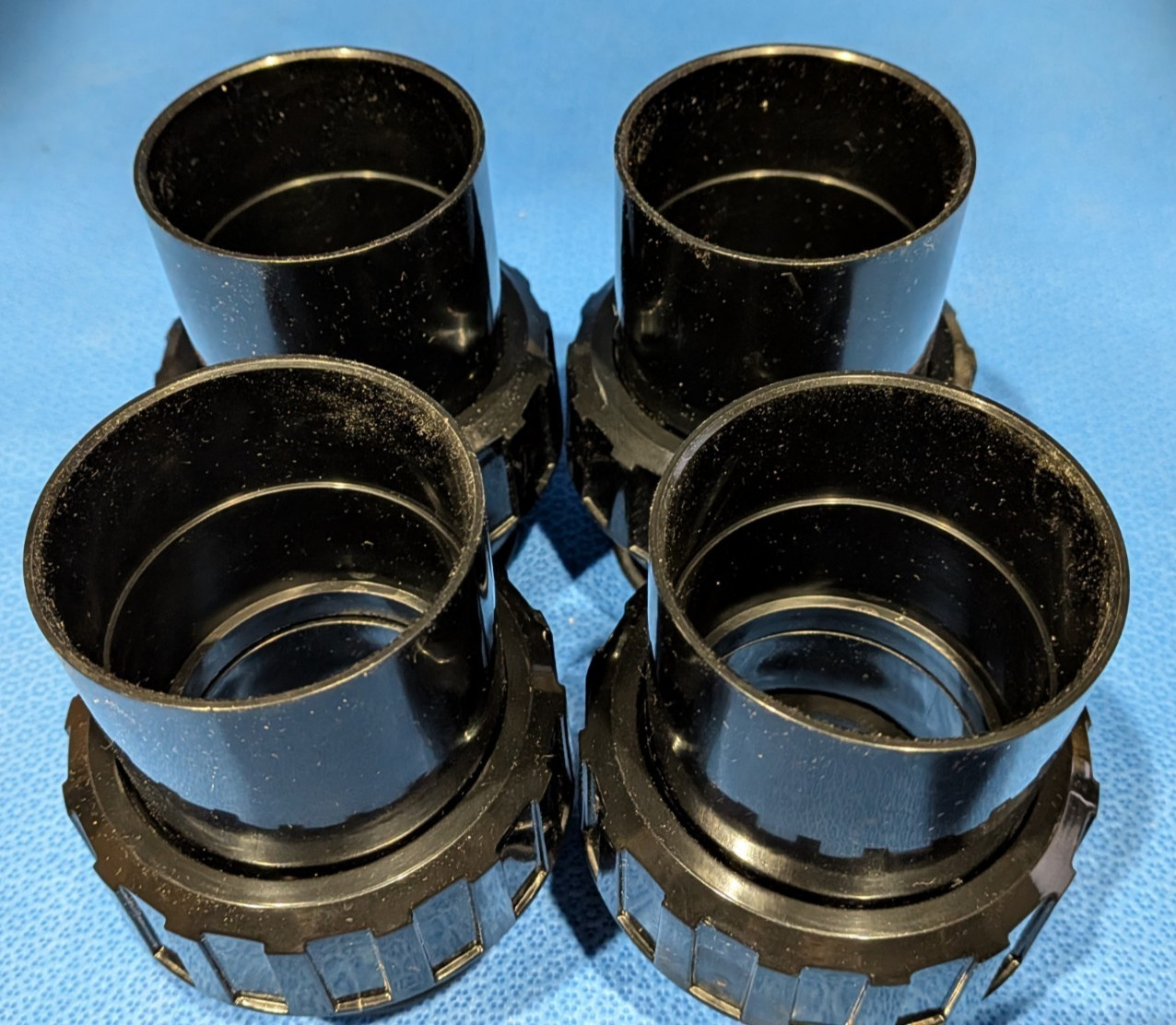 2" Hi Temp Union, Bulkhead Fitting Swimming Pool – 3 Pack