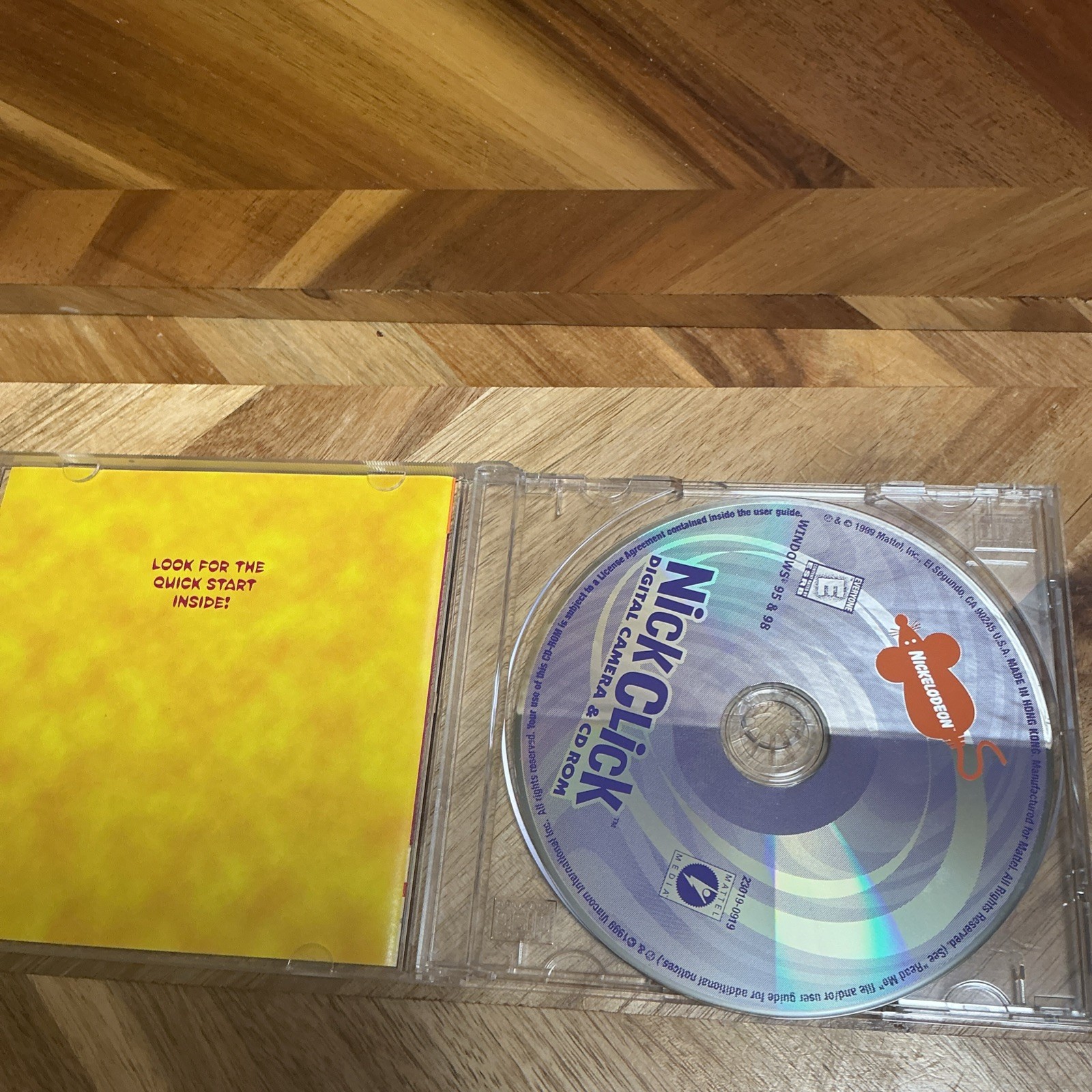 Nickelodeon Nick Click CD-Rom Windows 95 98 Software Disc Only