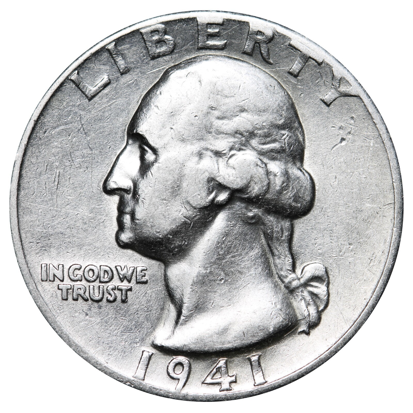 1941-D Washington Quarter Better Grade Complete Your Album! SILVER!