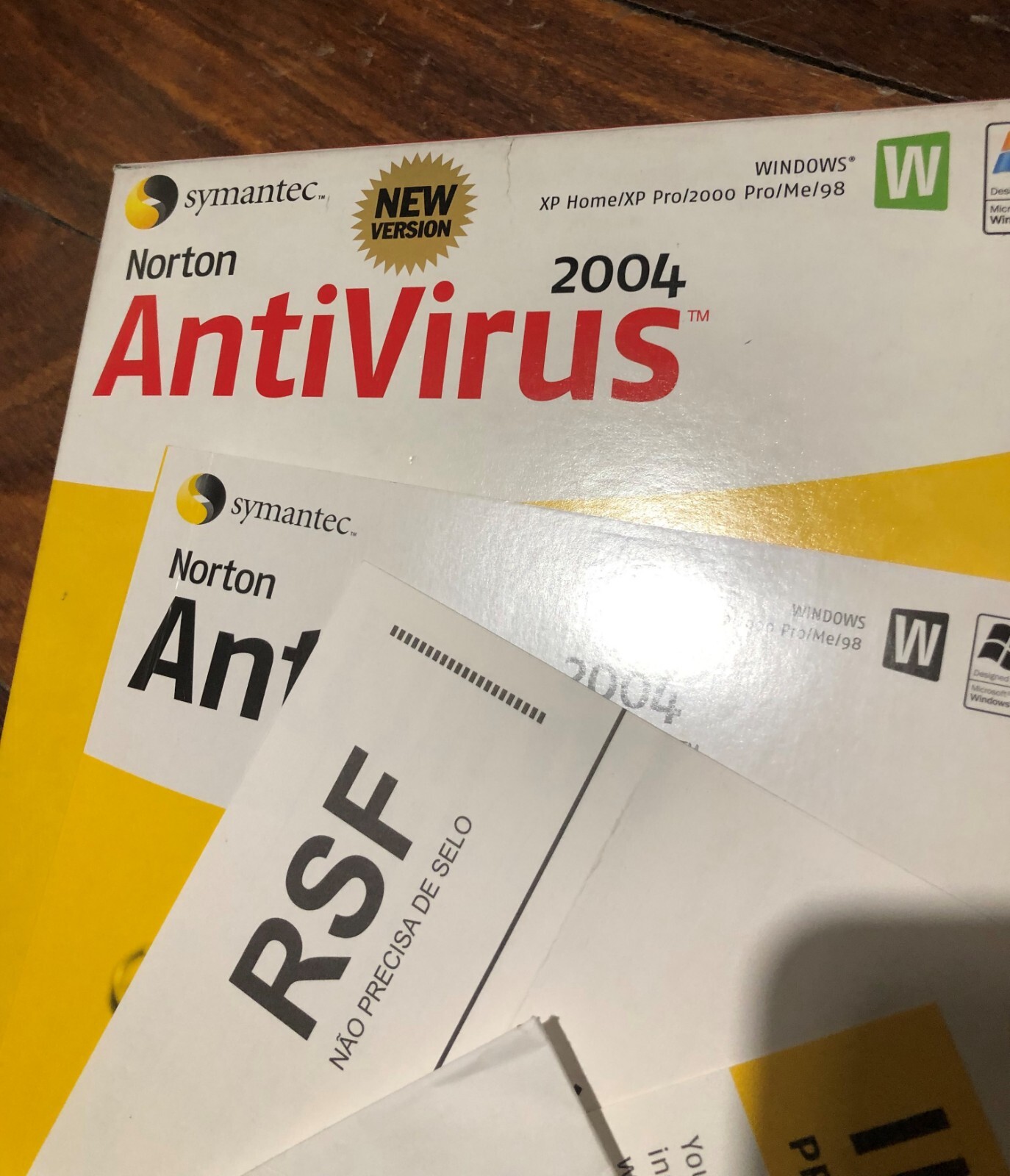 norton antivirus 2004 in original box