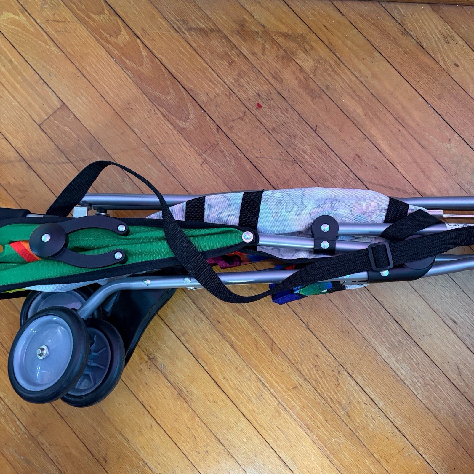 Daphylls Grateful Dead Theme Multicolor Bears Logo Baby Stroller Shoulder Strap