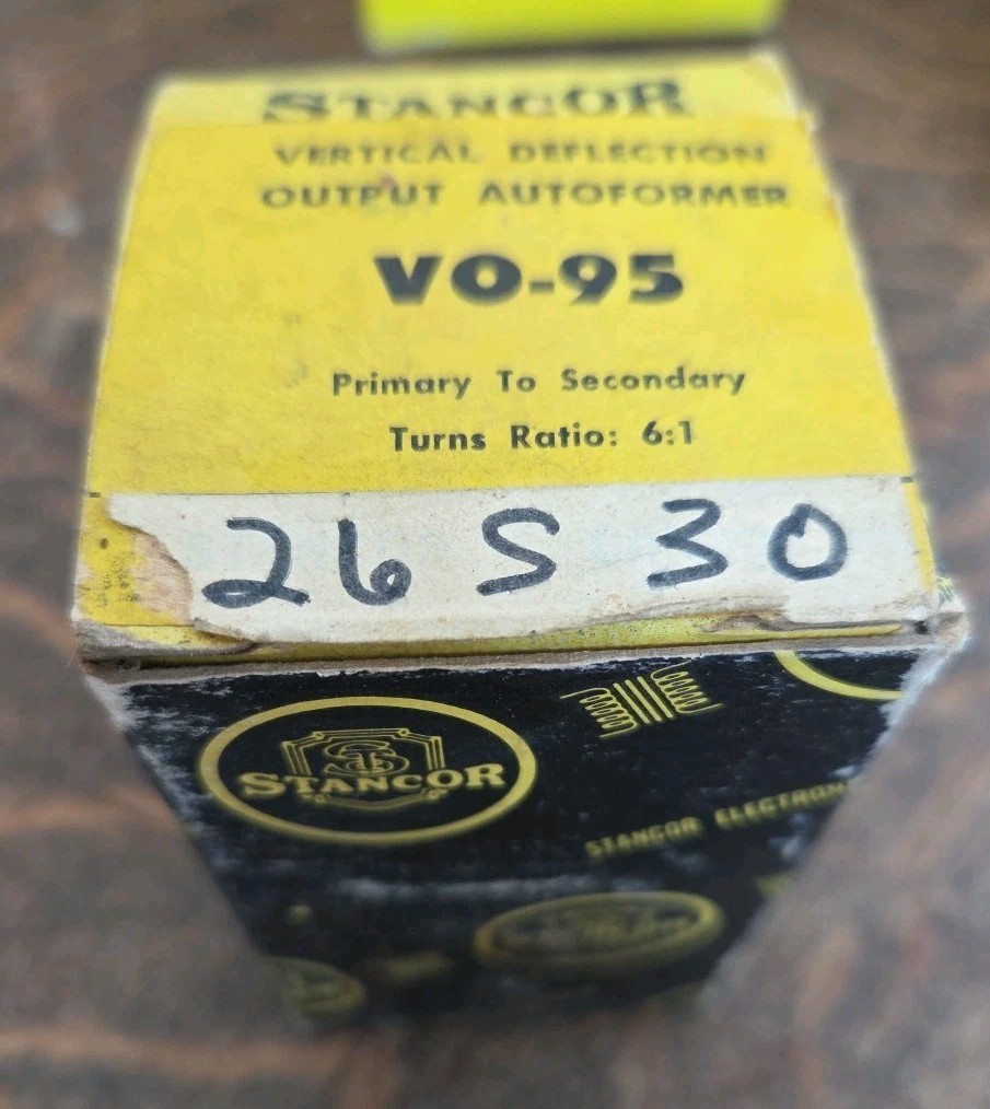 Vintage Stancor Vertical Deflection Output Transformer VO-95 A-8147
