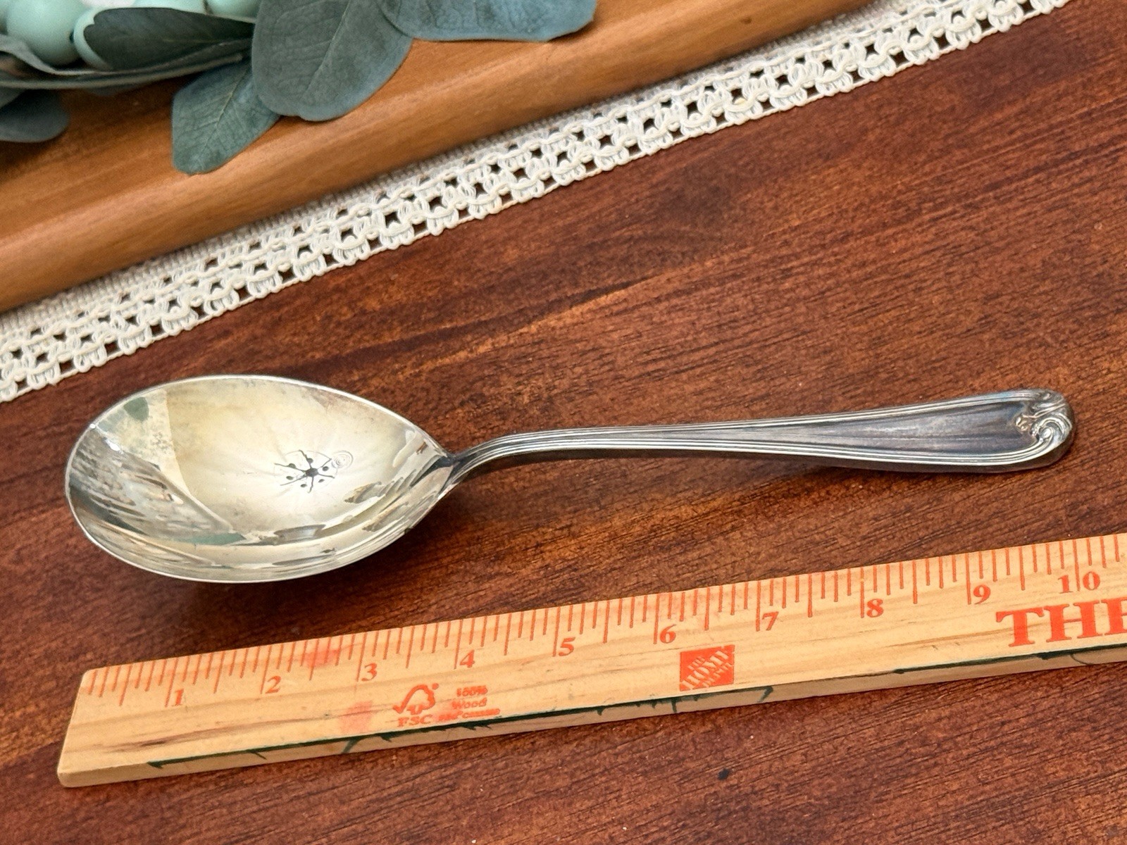Gorham Heritage Italy Silverplate 10 1/4" Large Casserole Spoon