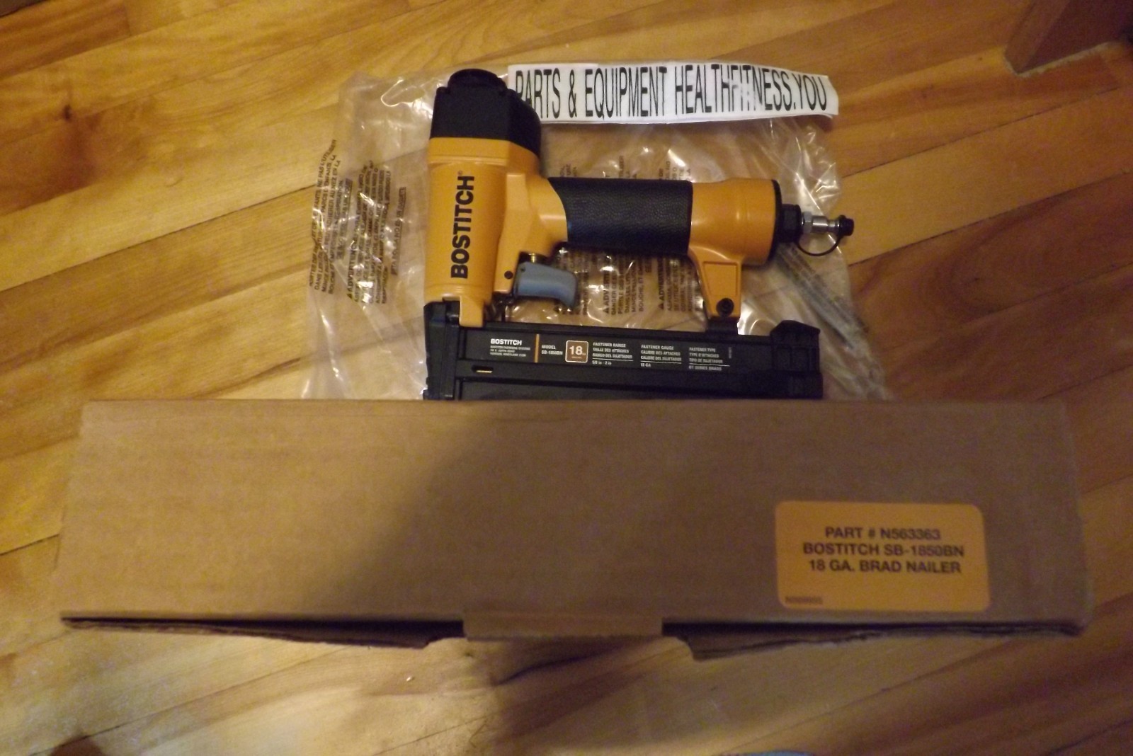 Bostitch SB-1850BN 18GA 5/8"- 2" Pneumatic Brad Nailer