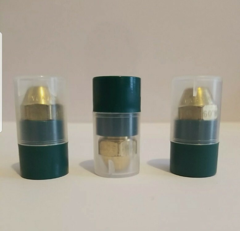 THREE (3) 1.35-60* W DELAVAN OIL BURNER NOZZLES (Prompt And Free Shipment)