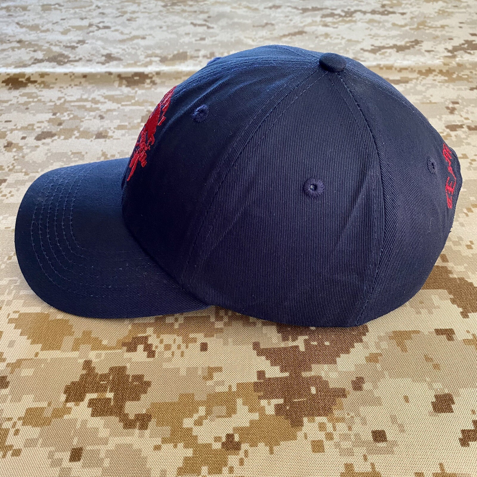 One 7 Six O7S Logo Navy Team Dad Hat