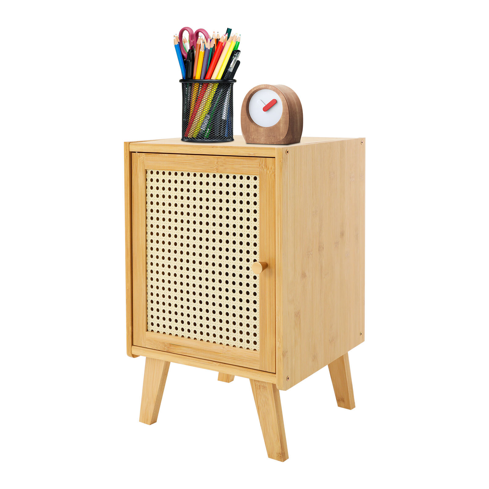 Modern Bedside Table Rectangular Side Table Bedroom Bedside Table 31*30*51cm