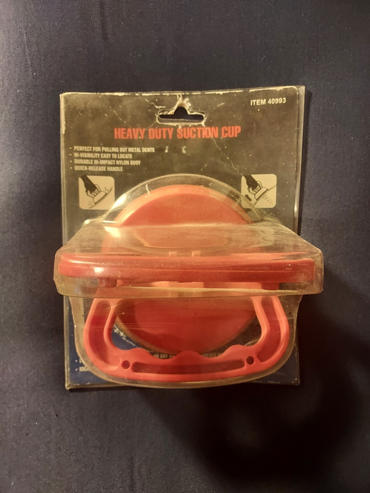 4.5" SUCTION CUP GRIPPER LIFTER/PULLER gripper for Glass Metal Plastic 80 pound