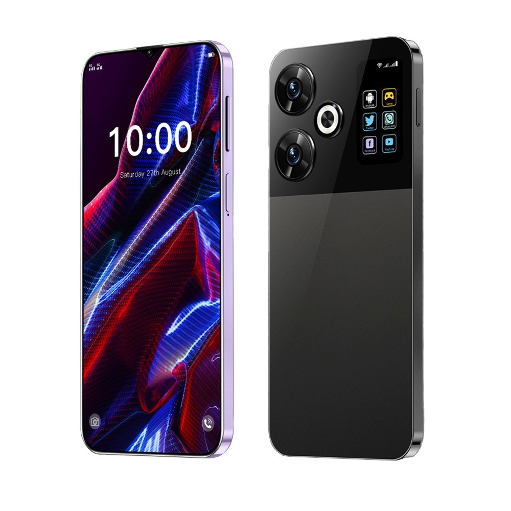 2026 Factory Unlocked 5G Smartphone - 6.8" Android 14 Dual SIM Mobile Cellphone