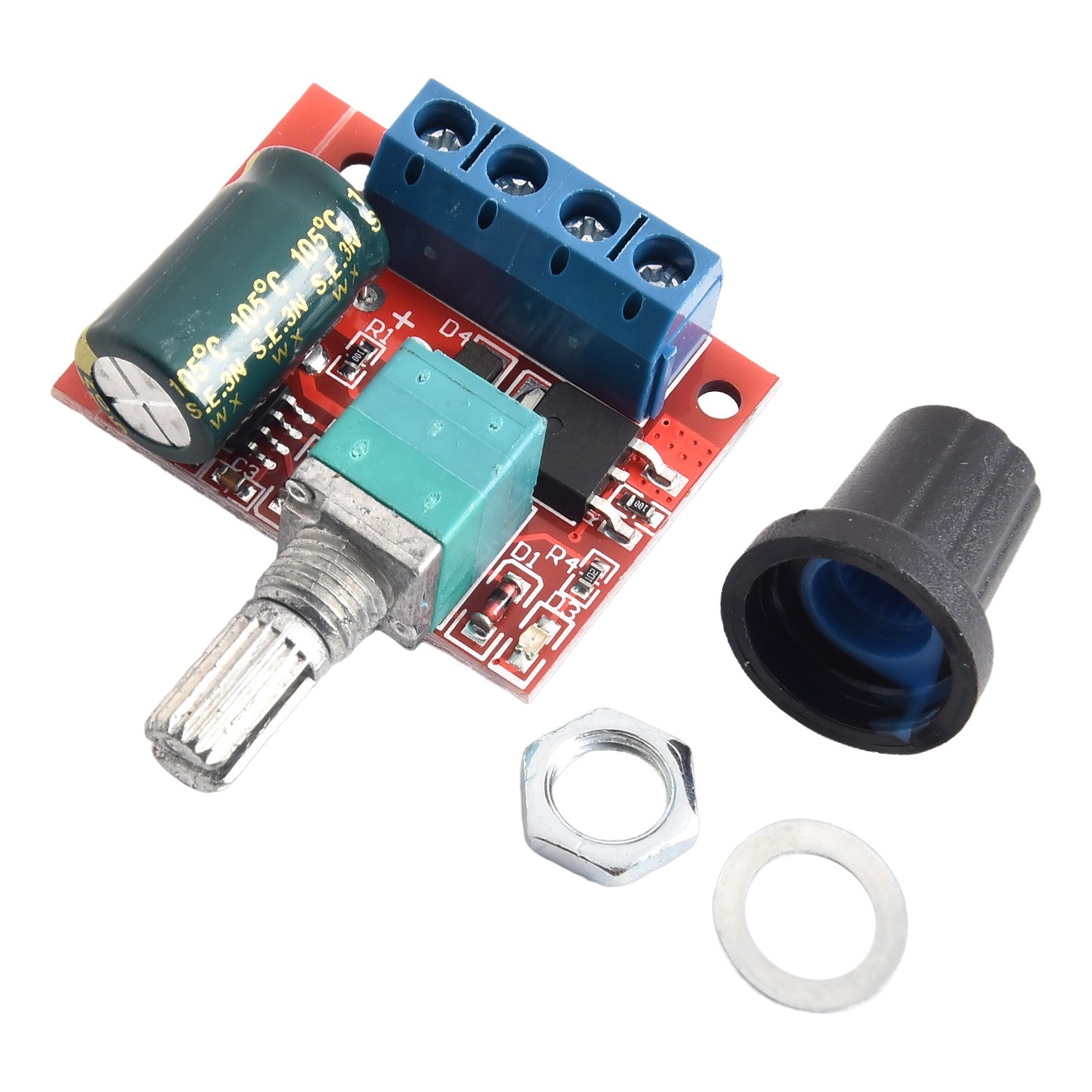 Advanced Control Switch for DC Motor Compact Design Adjustable Output