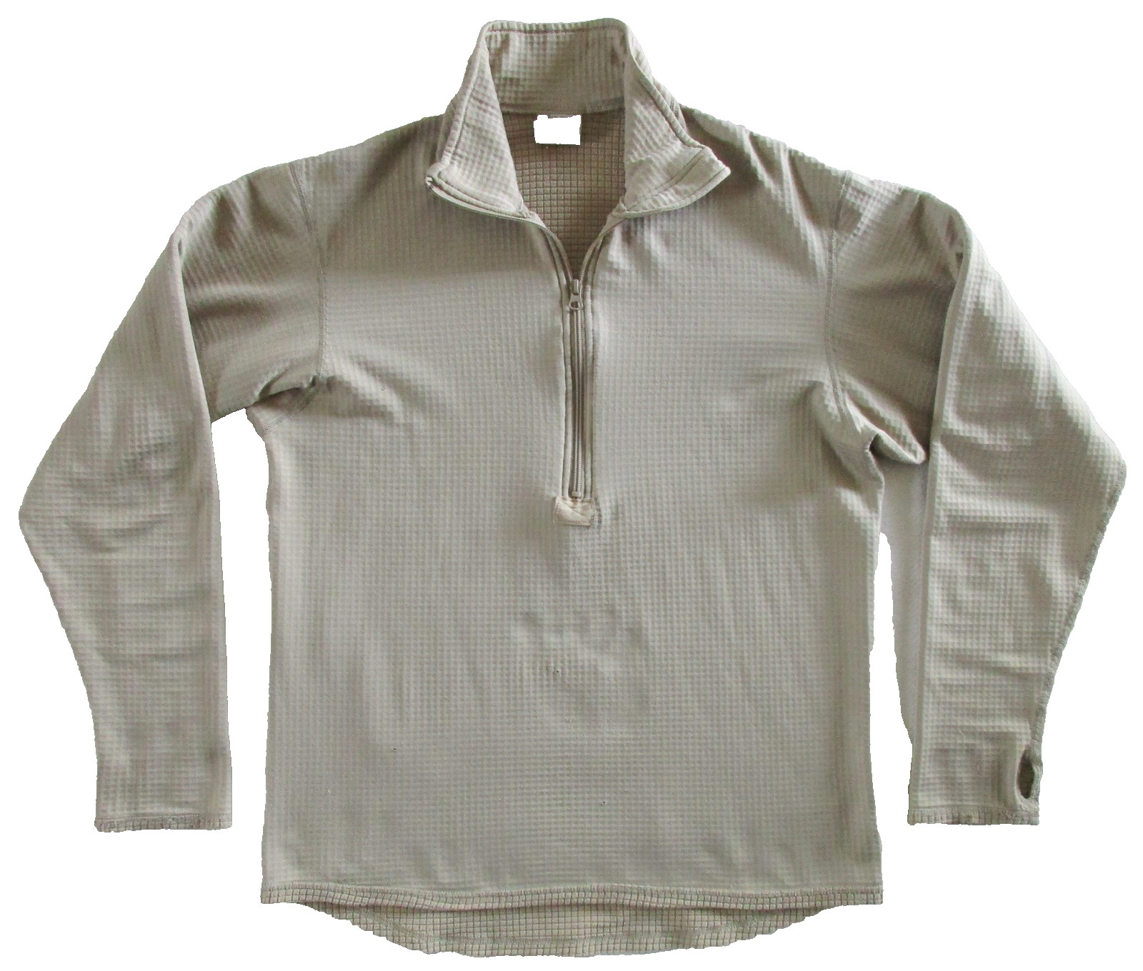 Military Shirt Mid Weight Cold Weather Gen 111 Thermal 1/2 Zip Medium Regular