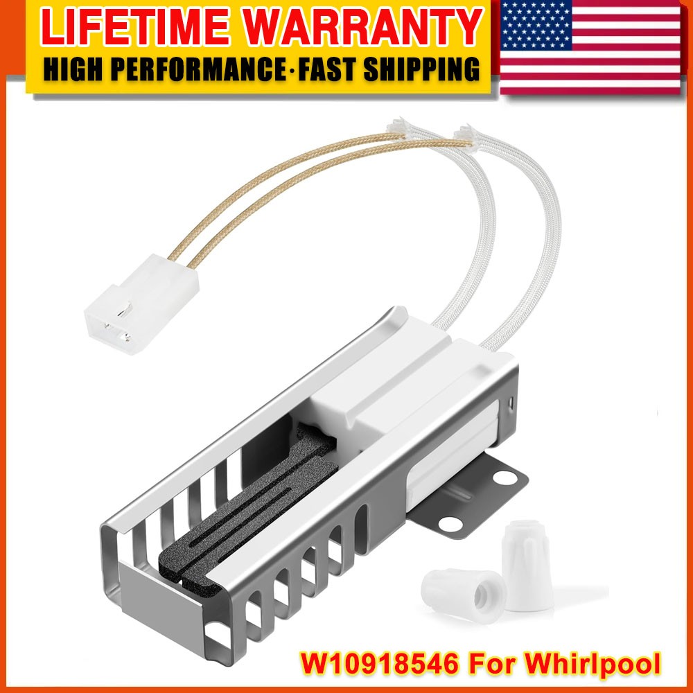 Gas Range Oven Igniter For Whirlpool Roper Amana Estate W10918546 WPW10140611