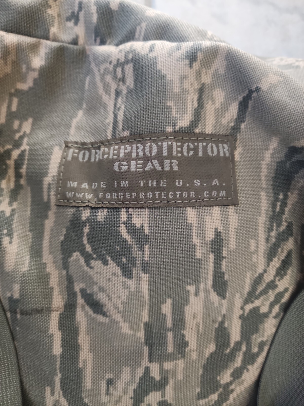 FORCEGEAR DUFFLE BAG WITH BACKPACK STRAPS