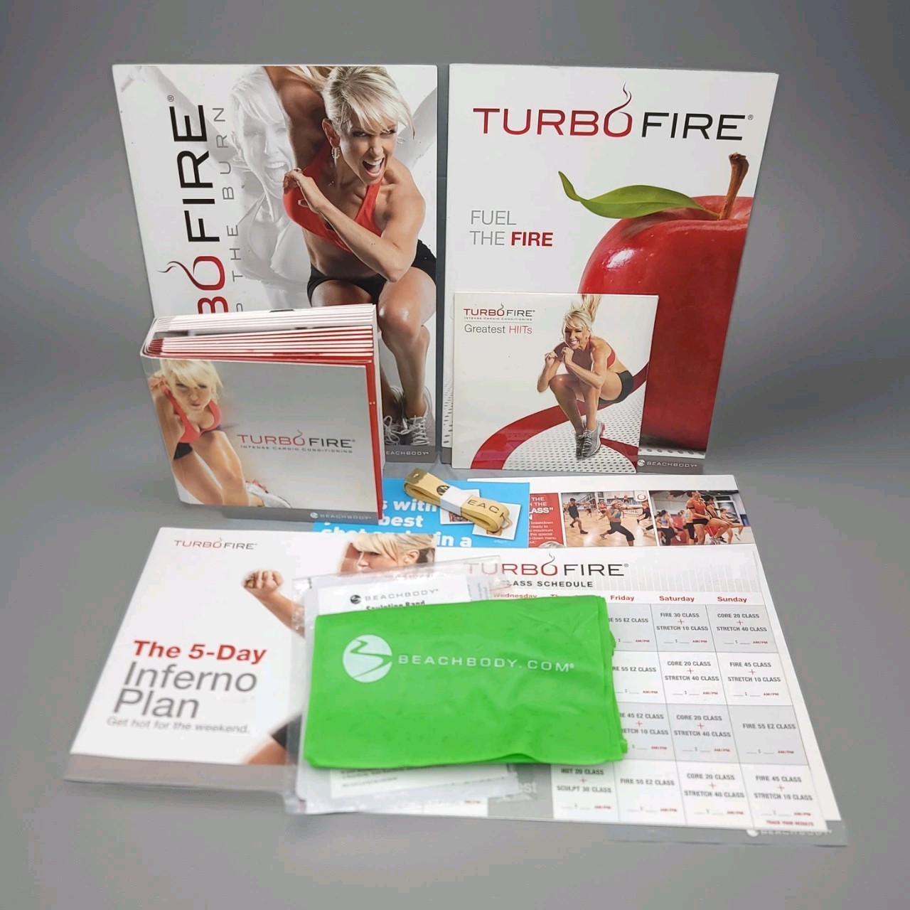 Beachbody TurboFire Intense Cardio Conditioning Workout Set DVDs