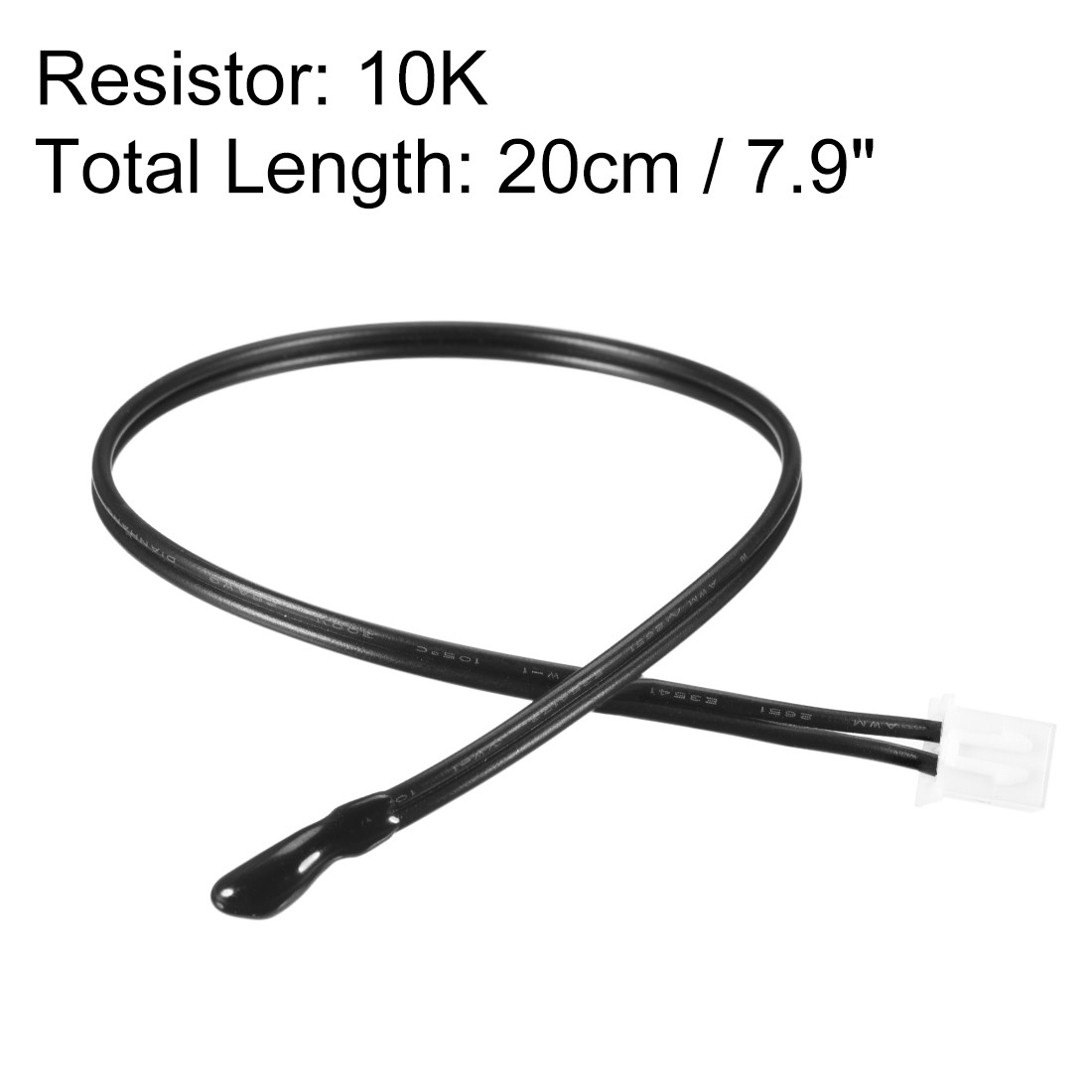 10K NTC Thermistor Probe 7.9 Inch Epoxy Sensitive Temperature Temp Sensor