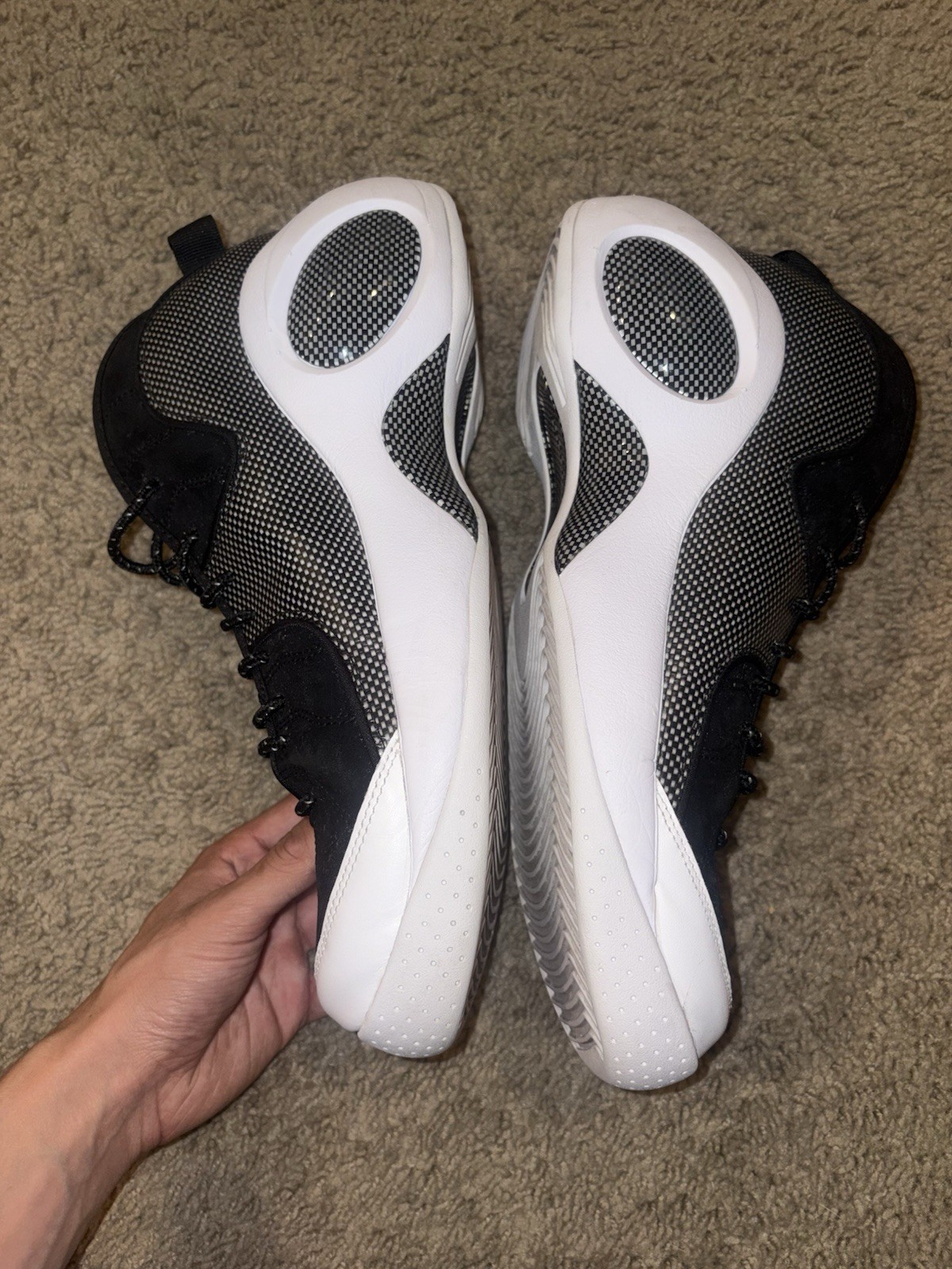 13M CLEAN Nike Air Zoom Flight 95 OG Black/White Metallic/Silver DM0523-001