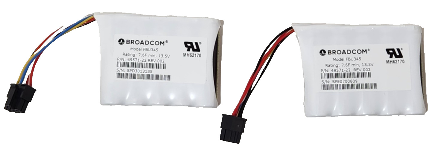 LOT of 2 BROADCOM FBU345 P/N: 49571-22 REV 002 New OB