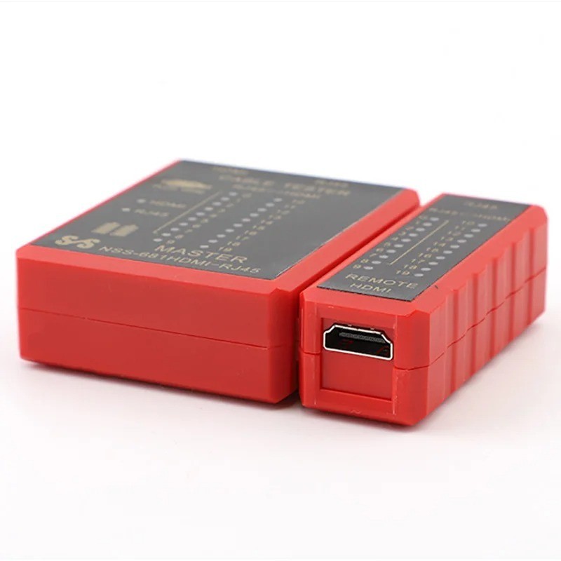 Multifunction Cable Tester HDMI RJ45 POE RJ11 Network Test Tool Pro