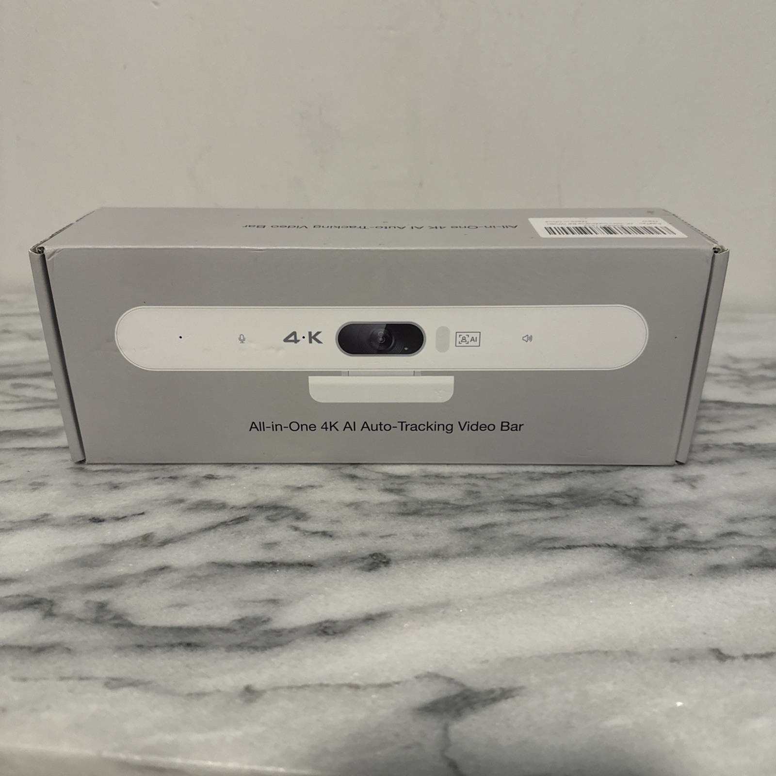 TOALLIN 4K Al Conference Webcam Bar Auto Framing Speaker Tracking Plug & Play