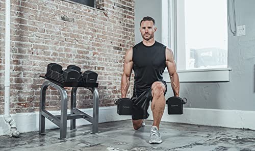 POWERBLOCK EXP ADJUSTABLE DUMBBELLS, STAGE 1, 5-50 LB, - Scratch & Dent