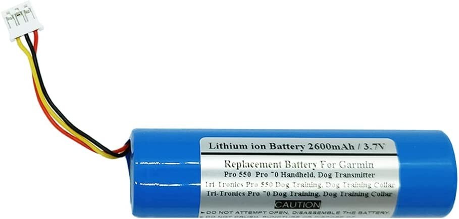 Battery for Garmin SDDC-L1163, 010-11864-10 ,361-00023-13, Pro 550 Handheld