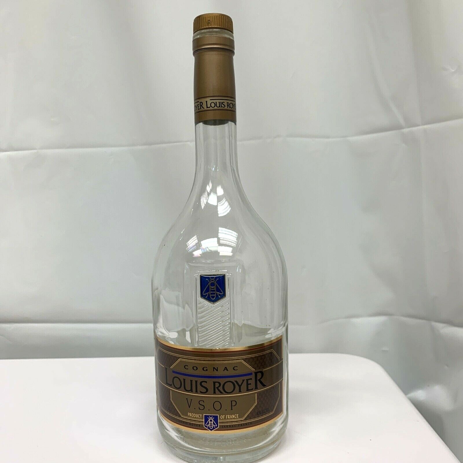 Louis Royer V.S.O.P Cognac Empty Bottle for Bar Display 750ml