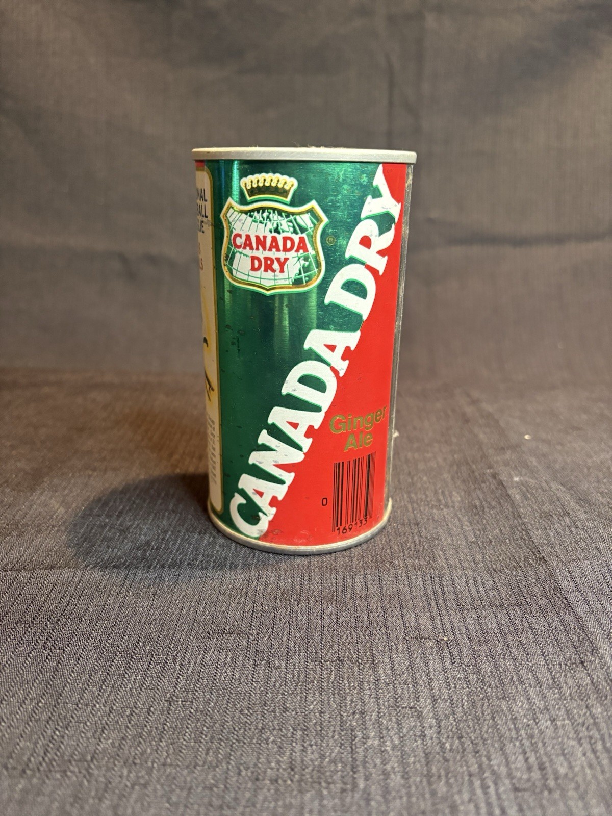 Vtg Canada Dry NFL Football Team Helmet St Louis Cardinals Steel Soda Pop Can