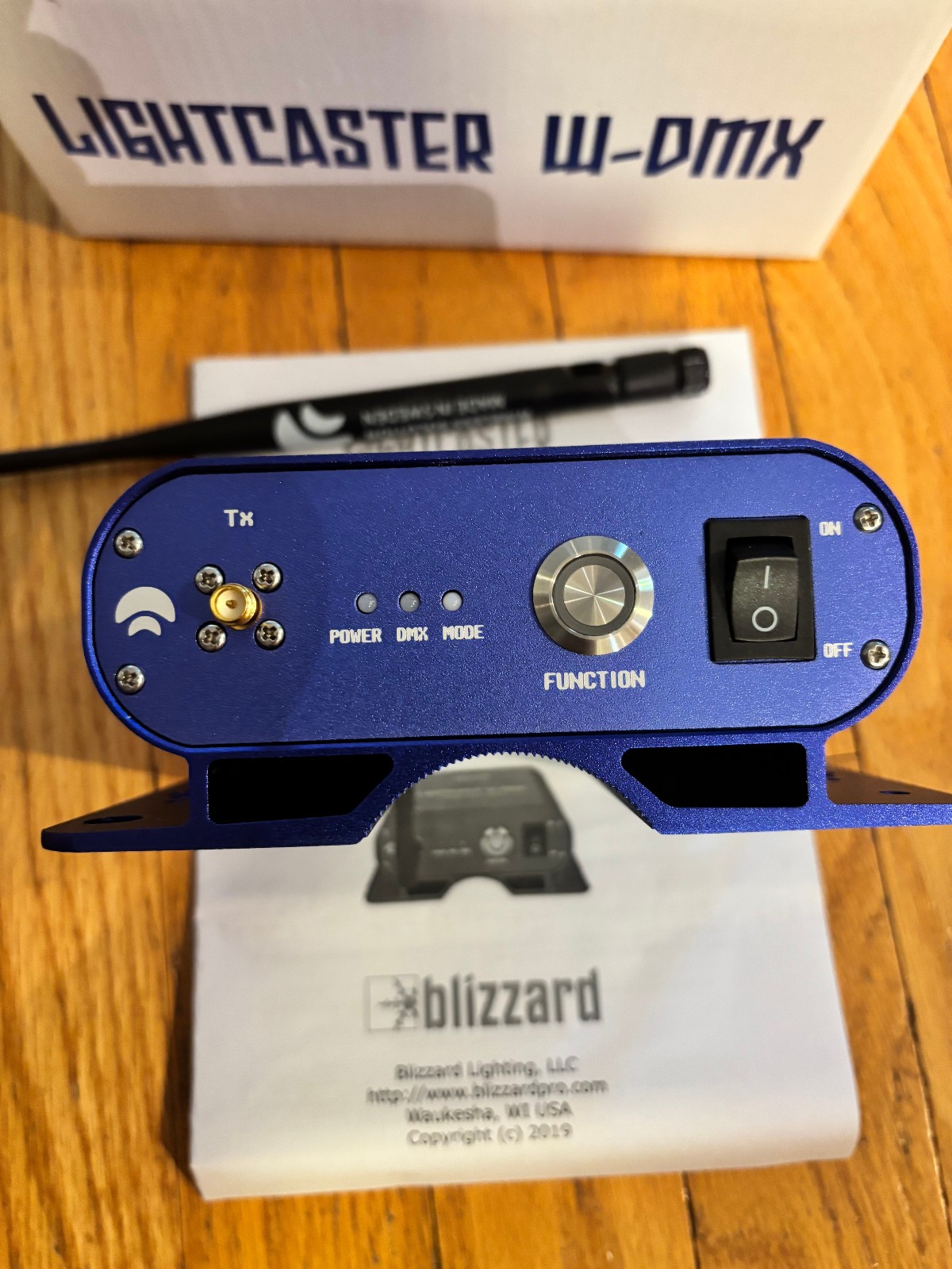 Blizzard LightCaster W-DMX-Tx Transceiver