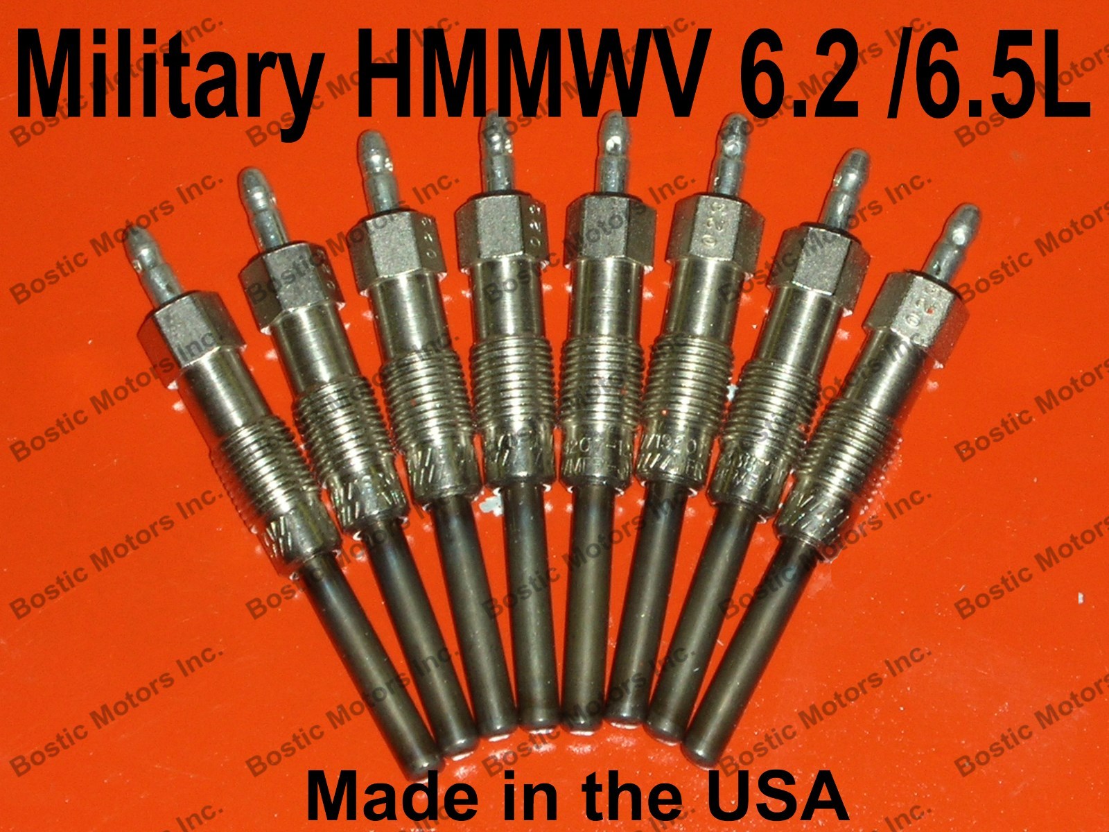 Military HMMWV 6.5 L 6.2 L Diesel Glow Plugs M998 M1035 Glowplugs M1037 Hummer