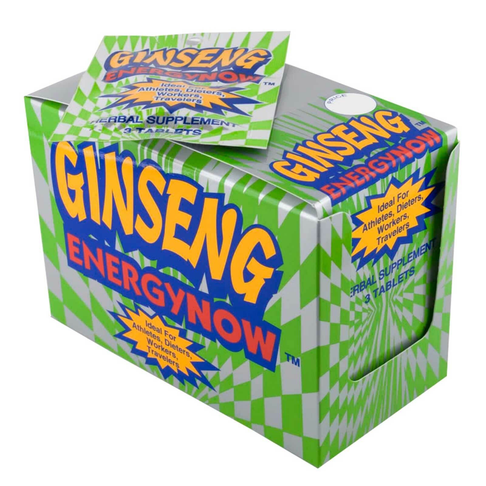 Ginseng Energy Now, 24 Packs X 3 to a Pack