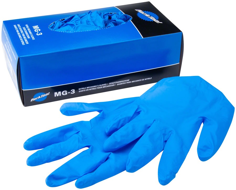 MG-3 Nitrile Mechanics Gloves - Park Tool MG-3L Nitrile Mechanics Gloves - Large