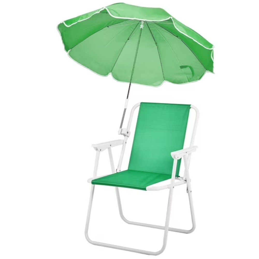 Beach Chair with Umbrella for Adults, Lightweight Porable Camping Chair