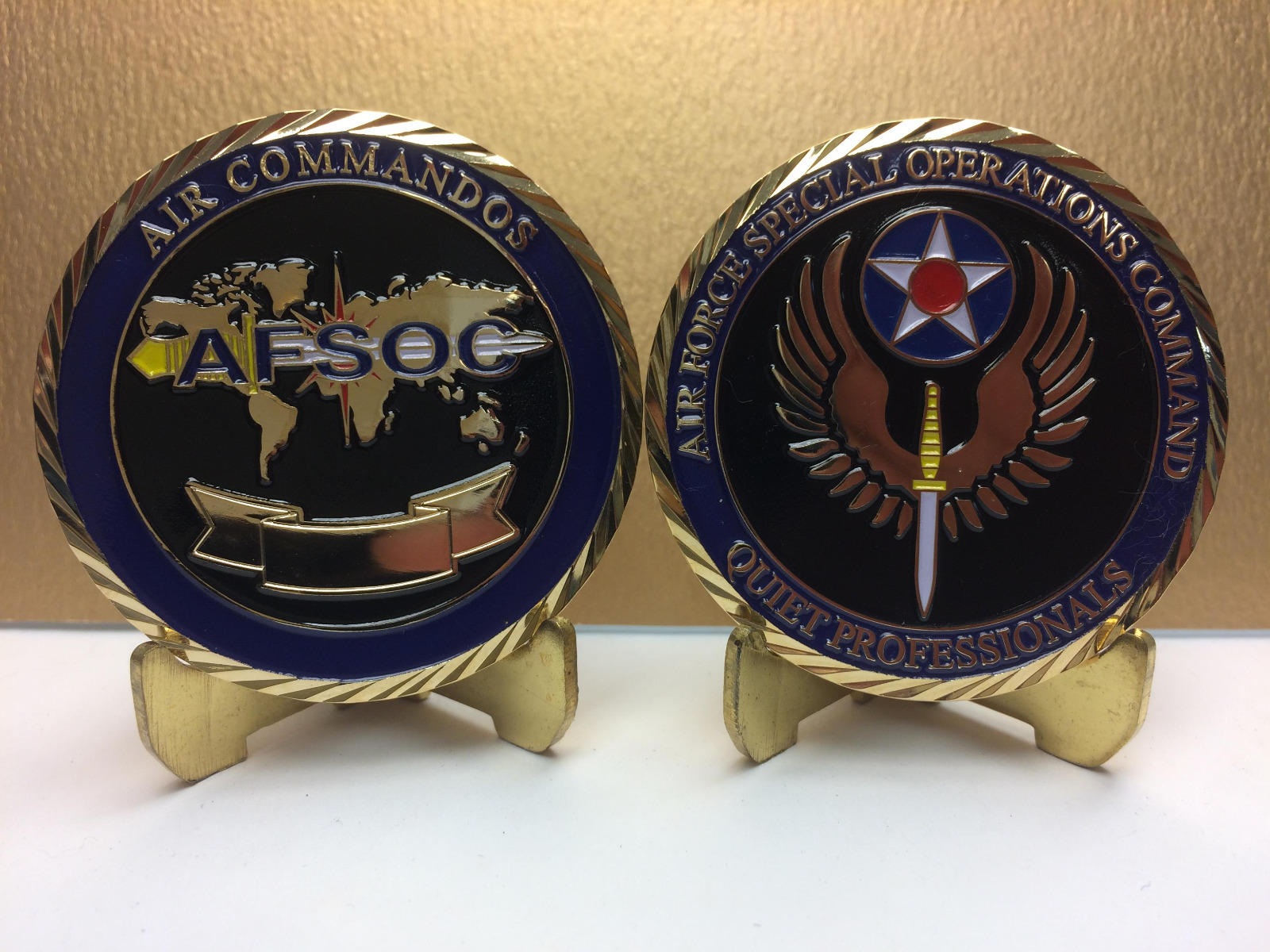 AFSOC Air Commandos Challenge Coin
