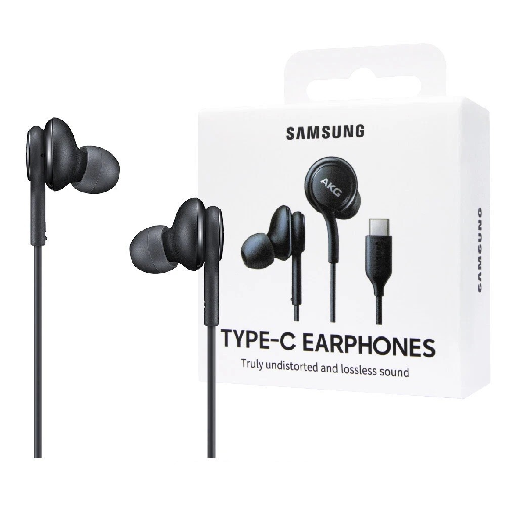 Samsung AKG USB-C Stereo Earbuds Braided Cable OEM for Galaxy S25 FE