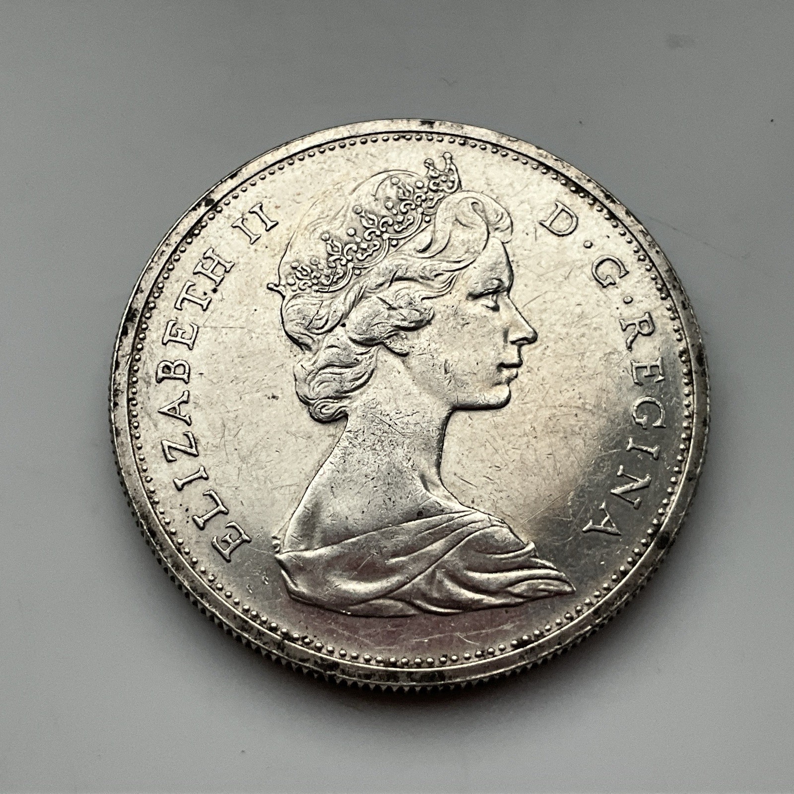 1965 Canada Silver Dollar