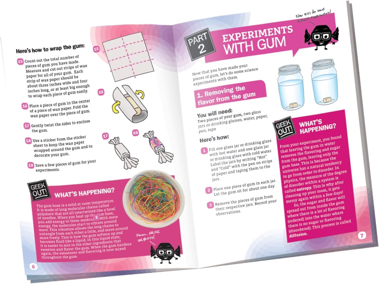 Thames & Kosmos Super Duper Bubble Gum Lab STEM Experiment & Activity Kit Make