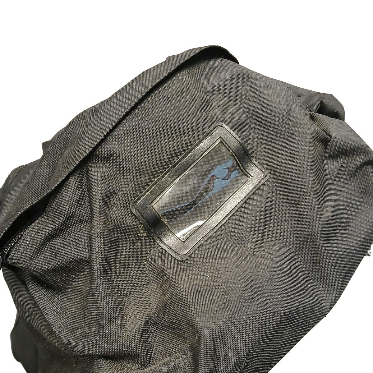 Deployment Holdall Kit Bag Large Black Duffel Backpack Straps Heavy Duty Nylon